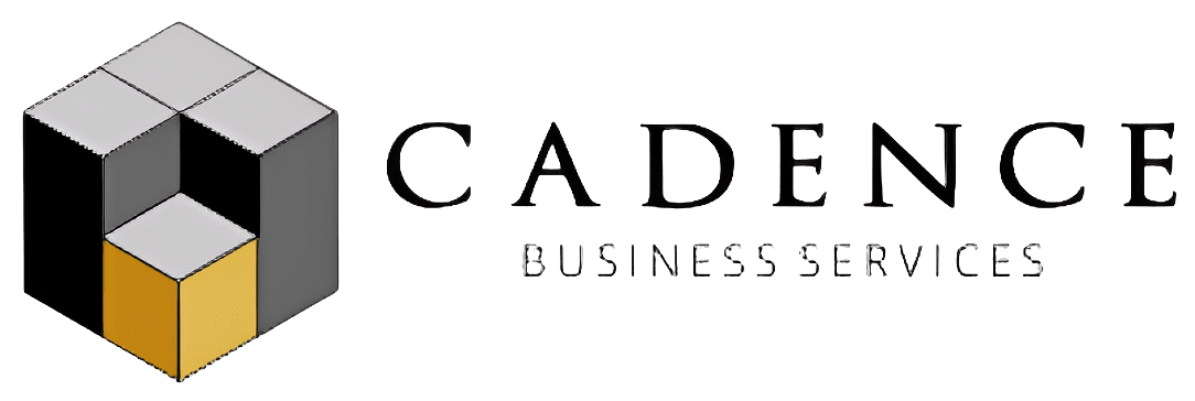Logo with the text 'CADE BUSINESS'.